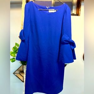 Eliza J royal blue dress